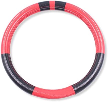 כיסוי גלגל ההגה האדום של Finex גודל מותאם אישית