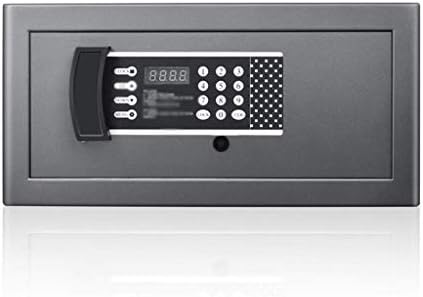 לוקאו כספות נמוך פרופיל פלדת אבטחה אלקטרוני סיסמא בטוח ארון עם מלון - סגנון דיגיטלי מנעול, שחור