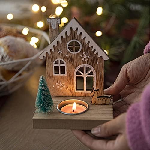אצבע אמצעית פסל עץ חג המולד שולחן קישוט סנטה קלאו אלקס בית פמוט נורדי סגנון חלון תצוגת שולחן קישוט חג המולד