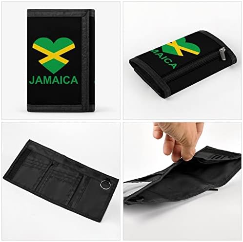 אהבת ג ' מייקה משולש ארנק חמוד כרטיס מחזיק מצמד ארנק מתנות לגברים & מגבר; נשים