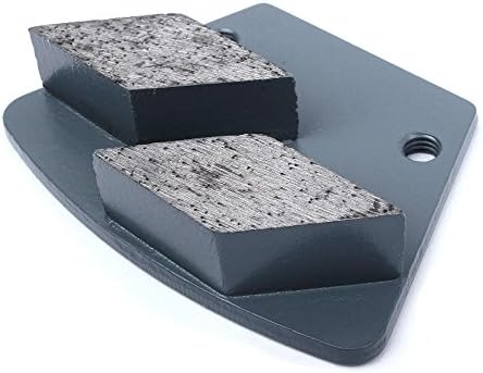 טראפואיד בטון ביהלום רפידות מלטש רפידות 30 עבור טחינה של מכונת רצפת אבן ליטוש על ידי Z-Leap
