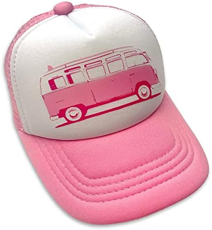 סול גלישה לתינוקות אוטובוס ורוד תינוק/כובע משאית ילדים