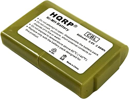 HQRP 4-חבילות טלפון אלחוטי סוללה תואמת ל- Panasonic HHR-P103 / HHRP103, HHR-P103A / HHRP103A, סוג 25,