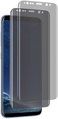 מגן מסך פרטיות לסמסונג גלקסי 8+ 6.2 - 2 חבילה נגד ריגול סרט מגן זכוכית מחוסמת עם רגישות גבוהה לסמסונג