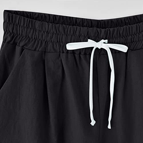 מכנסי טרקלין ג'וניורס מכנסיים לילדות נוער הדפס פשתן פלוס מכנסי סתיו קיץ בגודל 2023 בגדים WB