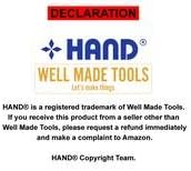HAND® 3 סמ x 50 קפלים לא מולבן תכשיטים ללא מלבנים ליטוש תכשיטים ניקוי מתכת גימור סיבוב