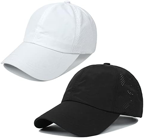 2 חבילות נשים כריס צלב קוקו בייסבול כובע גבוהה מבולגן לחמנייה פונית מהיר ייבוש רשת חיצוני ספורט נסיעות כובע