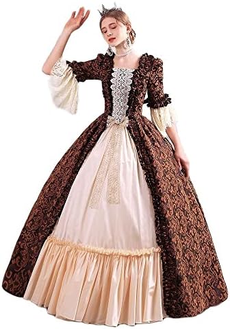 1791 שמלת ויקטוריה רוקוקו של ליידי בהשראת כדור המסכות של בנות