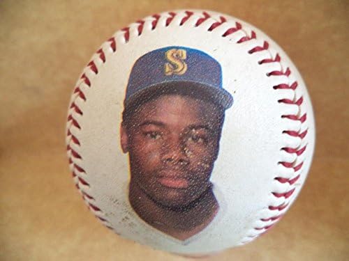 1990 קן גריפי ג'וניור. Fotoball Draated Mariners Baseball Collectable