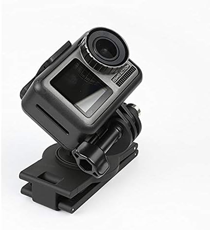 הרכבה על רצועת כתף תרמיל עם בסיס סיבוב 360 מעלות, מחזיק רצועת מצלמת פעולה מתכווננת עבור GoPro Hero 9/8/7/6/5/4,