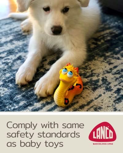 סמיילי נחש סמיילי צעצוע גומי גומי חריץ לכלבים קטנים ובינוניים עופרת גומי טבעי ללא כימיקלים תואמים את אותם סטנדרטים