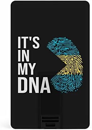 זה בכרטיס האשראי של דגל ה- DNA שלי ב- DNA כונן אחסון מקש מזכר מותאם אישית 32 גרם