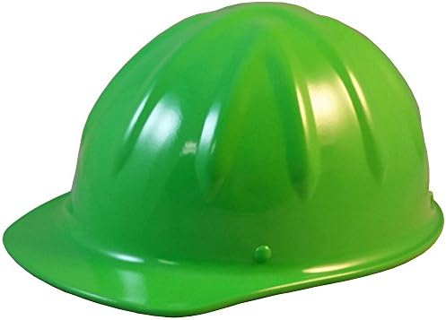 כובע כובע אלומיניום של גולגולקוק כובעים קשים עם מתלי מחגר - היי כלומר ירוק