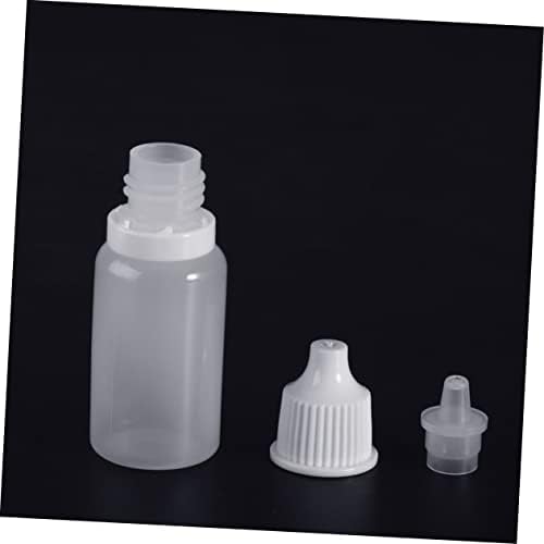 מרפא 5 יחידות נוזל בקבוק נוזל נוזל נוזל בקבוק בקבוק פלסטיק טיפות עיניים טיפות עיניים בקבוק אחסון שמן אתרי לבן בקבוק