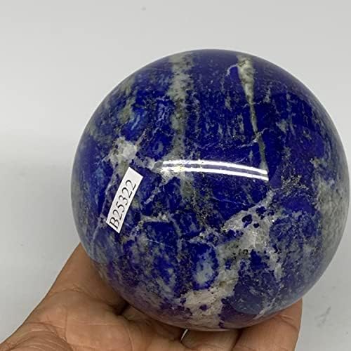 Watangems 653G, 3 , 76 ממ, Natural Lapis Lazuli Sphere Ball Stone