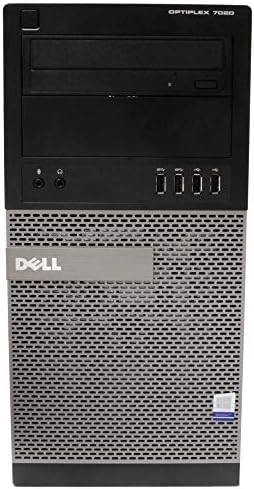 Dell Optiplex 7020 מגדל שולחן עבודה מחשב, מעבד אינטל Quad Core I5, RAM 16GB, כונן קשיח 2TB, Windows