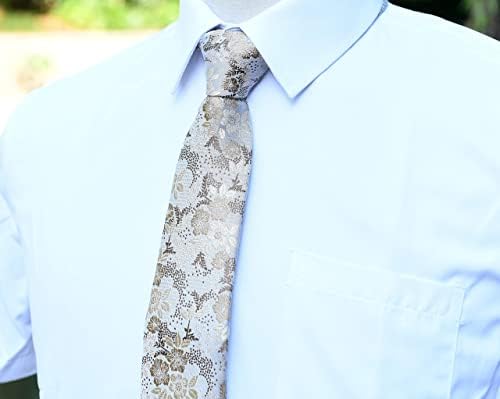 גברים סקיני חידוש קטן פרחוני עניבה קשרי יוקרה דפוס חתונה עצמי עניבה