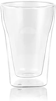 M&N בית כפול קיר כפול מבודד כוס כוס כוס כוס, כוסות כוסית כדורגל של 13.5 גרם לבירה, לימונדה, תה קר, משקה