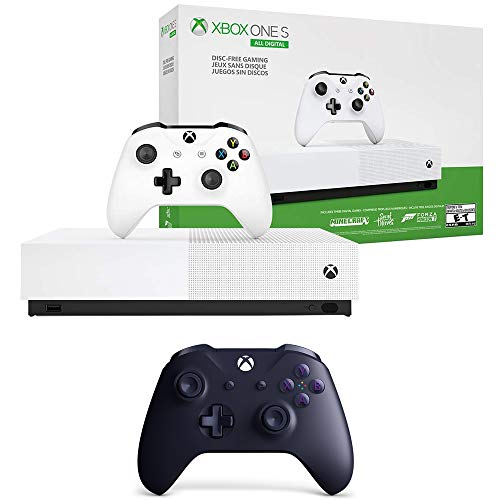 Microsoft NJP-00024 1 TB Xbox One S ALL ALLED DIGIGIGAL Edition ללא דיסקים עם 3 קודי הורדה משחקים