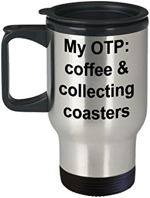 ה- OTP שלי: קפה ואיסוף תחתונים מטיילים ספל חופרים אוספים ספל נסיעות אוסף ספל חופים מצחיק