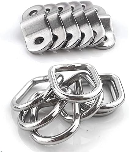 CHDHALTD פלדה קטנה טבעת טבעת ירידות, טבעת טבעת טבעת עומסים על נגררי מטען נגררים קרוואנים קרוואנים