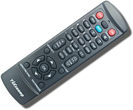 מקרן הווידיאו של Tekswamp שלט רחוק עבור Panasonic Pt-D4000