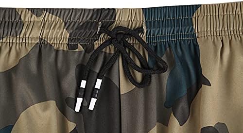 אמפאו גברים של ספורט אימון מכנסיים קצרים מהיר יבש גרפי מודפס ספורט מכנסיים קצרים