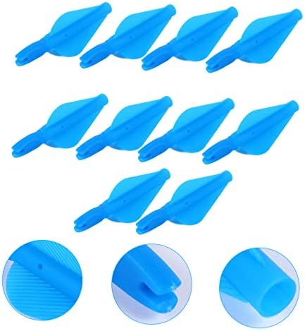 30 יחידות נוק פלסטיק רקורבה קשת כחול מעיל