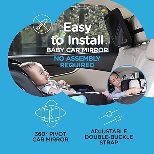 ליאו ואלה תינוק רכב מראה בטיחות ראשון, מוסמך התרסקות נבדק עבור אחורי מול תינוק מכונית מושב מחוסמת