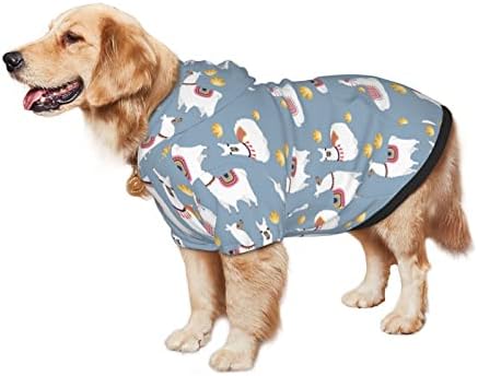 קפוצ'ון גדול של כלב חמוד-אלפקה-קמאל סוודר בגדי חיות מחמד עם מעיל תלבושת חתולים רכה X