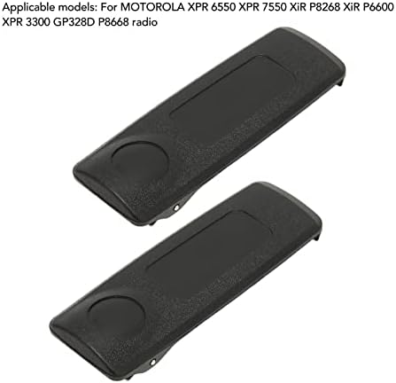 החלפת קליפ חגורת רדיו, עבור Motorola XPR 6550 XPR 7550 XIR P8268 XIR P6600 XPR 3300 GP328D רדיו דו כיווני,
