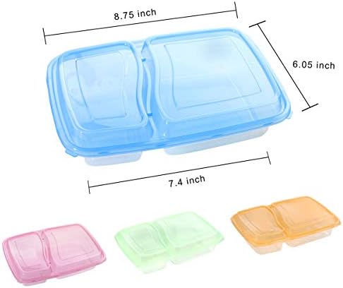 Supernal 36 Pack Mear Prep Container