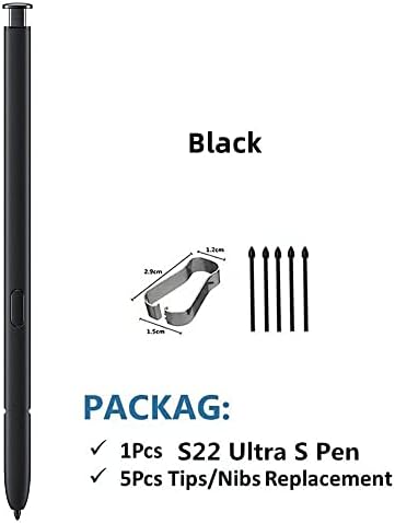 Galaxy S22 Ultra S Pen החלפת Samsung Galaxy S22 Ultra 5G Stylus Touch S עט עם טיפים