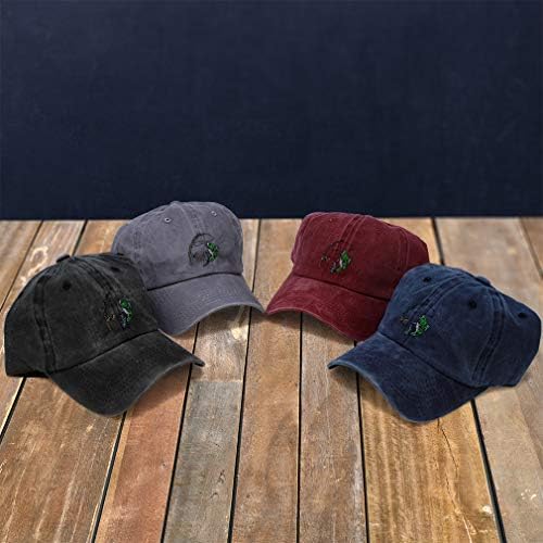 כובע וינטג 'שטוף וינטג' ספורט דיג לוגו לוגו דגים אבא לגברים ונשים