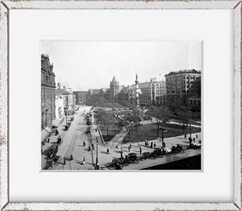 תמונות אינסופיות צילום: באפלו, ניו יורק / כיכר לאפייט / מתקנים מסחריים / רפרודוקציה של תמונות היסטוריות