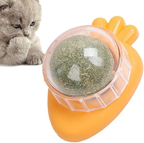 צעצוע לחתך לחתול, צעצועים קטניפ לחתולים מקורה, חתול אינטראקטיבי ללקק צעצוע לחתול מקורה צעצוע חתול