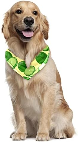 כלב בנדנה - 2 חבילות חיית מחמד אידיאלית, צעיף צוואר יומי של צוואר לחתולי כלבים קטנים עד גדולים,