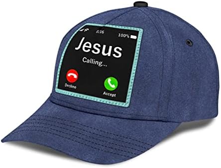 חולצת פיצ'ש - דפוס תלת מימד ישו כובע, כובעי ישו לגברים/נשים, מתנות למשפחה