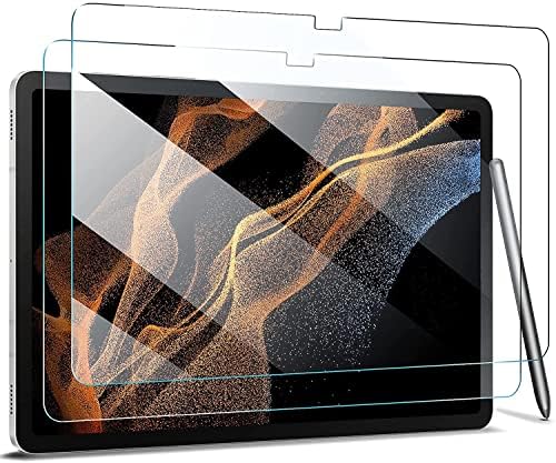 מגן מסך זכוכית מחוסמת של Diebi 2- חפיסה למזג גלקסי של סמסונג Tab S8 Plus / Galaxy Tab S7 Fe 2021 / Galaxy Tab
