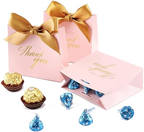 יופציה 50 יח 'מסיבת חתונה קופסאות טובות, קופסאות לחתונה וינטג' שקיות שקיות שוקולד פינוק קופסאות