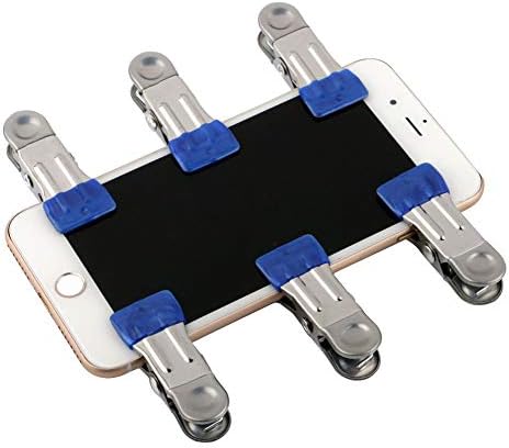 10 יחידות מתכת קליפ מתקן רב תכליתי הידוק מסך מהדק עבור טלפון נייד לוח מודבק מסך תיקון כלים סט