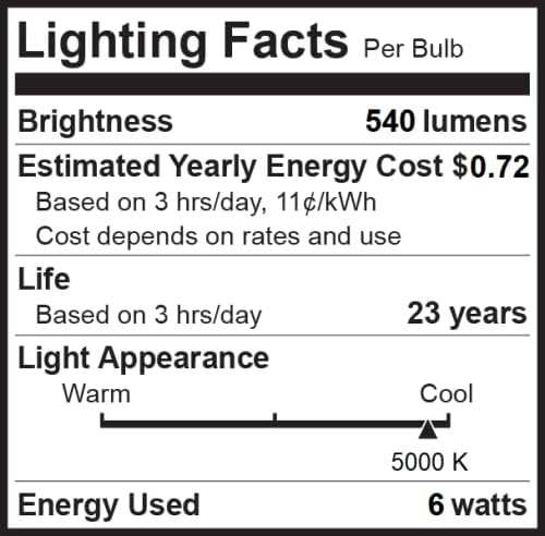 48 מארז 90 קרי בר20 נורת לד 6 וואט=50 וואט 5000 אלף אור יום ניתן לעמעום 540 לומן אור שיטפון חיצוני / פנימי
