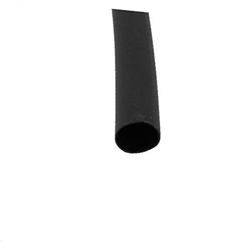 X-deree polyolefin חום התכווץ צינור כבל צינור שרוול כבל 50 מטר באורך 3.5 ממ דה פנימי שחור (tubo