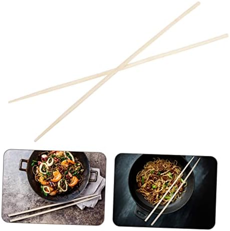 Zerodeko 10 זוגות מקלות אכילה מורחבים לבישול לשימוש חוזר מקלות אכילה לשימוש חוזר למקלות אכילה סיניות