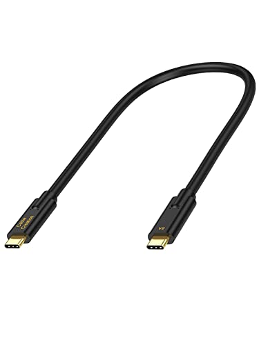 חבילה של CableCreation - 2 פריטים: USB C ל- C 0.8ft + USB C ל- C 1ft 10GBPS 100W